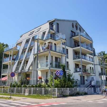 Ferienwohnung Apartament Bursztyn Swinemünde Exterior foto