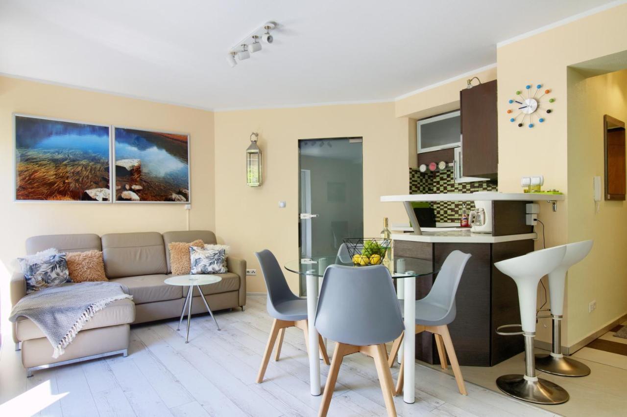 Ferienwohnung Apartament Bursztyn Swinemünde Exterior foto